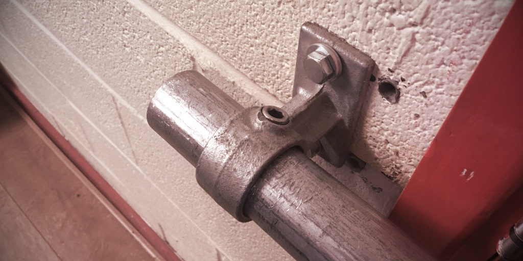 How to terminate handrail to a concrete wall P&C Pipeline LTD
